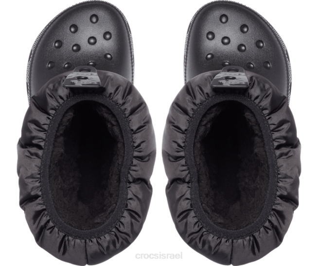 נעליים il Crocs ילדים מגף ניאו פאף קלאסי שָׁחוֹר 2DZ4662