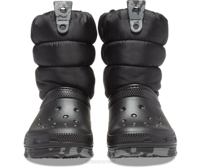 נעליים il Crocs ילדים מגף ניאו פאף קלאסי שָׁחוֹר 2DZ4662
