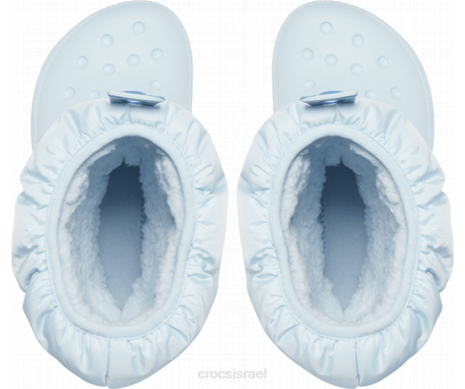 נעליים il Crocs ילדים מגף ניאו פאף קלאסי כחול מינרלי 2DZ4666