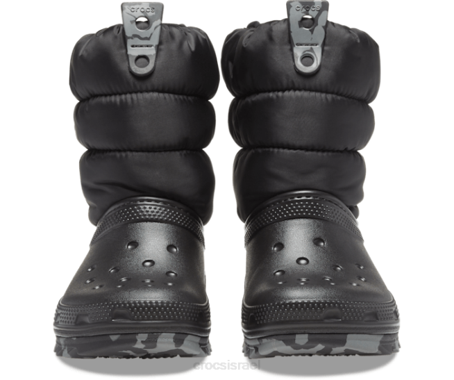 נעליים il Crocs ילדים מגף ניאו פאף קלאסי שָׁחוֹר 2DZ4667