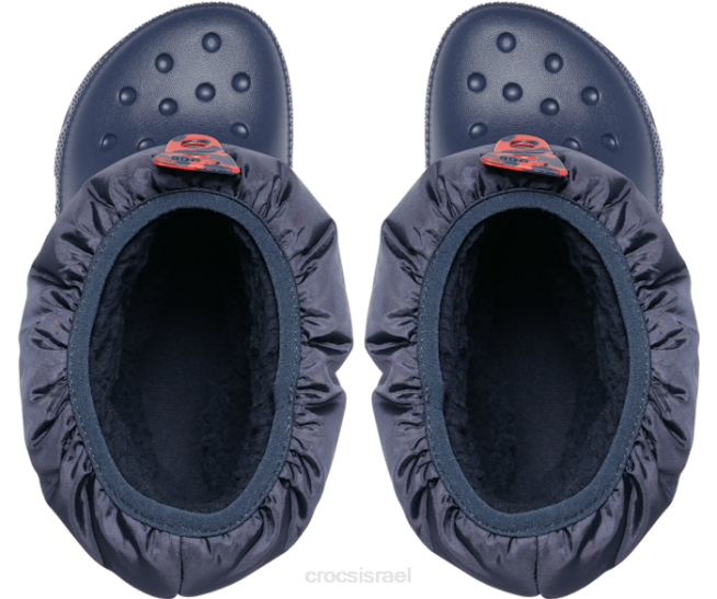 נעליים il Crocs ילדים מגף ניאו פאף קלאסי חיל הים 2DZ4668