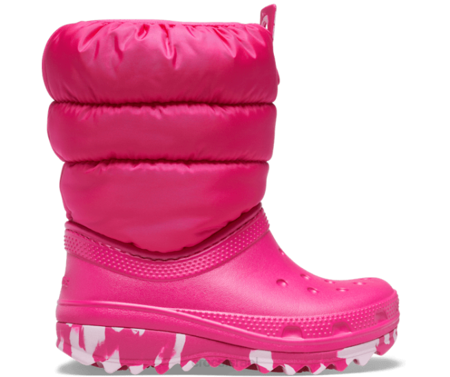 נעליים il Crocs ילדים מגף ניאו פאף קלאסי ורוד סוכריות 2DZ4669