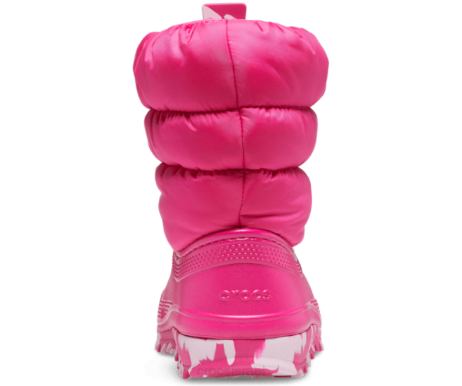 נעליים il Crocs ילדים מגף ניאו פאף קלאסי ורוד סוכריות 2DZ4669