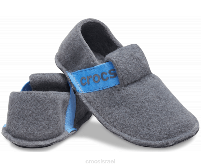 נעליים il Crocs ילדים נעלי בית קלאסיות אפור צפחה 2DZ4676