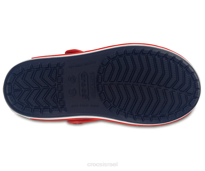 נעליים il Crocs ילדים סנדל להקה חיל הים/אדום 2DZ4678