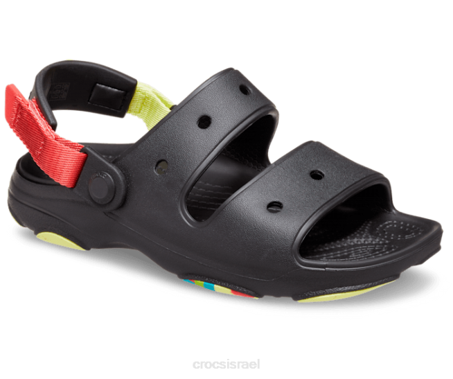 נעליים il Crocs ילדים סנדל לכל שטח שחור/רב 2DZ4691