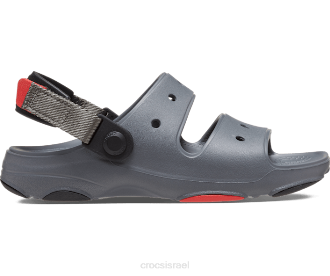 נעליים il Crocs ילדים סנדל לכל שטח אפור צפחה 2DZ4692