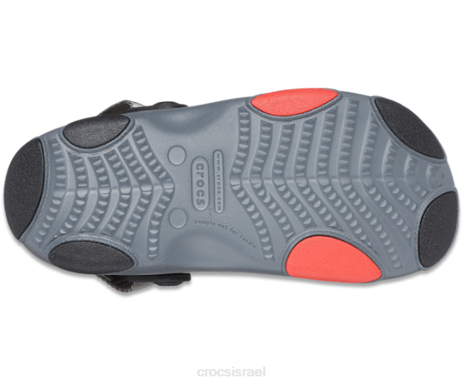 נעליים il Crocs ילדים סנדל לכל שטח אפור צפחה 2DZ4692