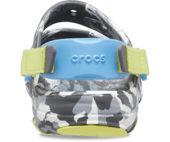 נעליים il Crocs ילדים סנדל קלאסי משיש לכל שטח אפור צפחה 2DZ4699