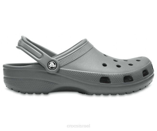 נעליים il Crocs נשים סתימה קלאסית אפור צפחה 2DZ49