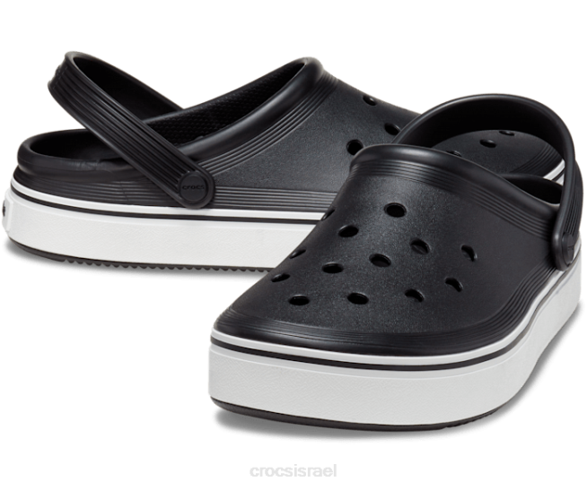 נעליים il Crocs נשים סתימה מחוץ למגרש שָׁחוֹר 2DZ494