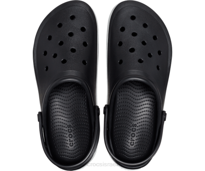 נעליים il Crocs נשים סתימה מחוץ למגרש שָׁחוֹר 2DZ494