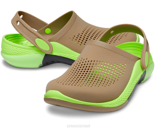 נעליים il Crocs נשים סתימת ליטרייד 360 אומברה חאקי/מולטי 2DZ4147