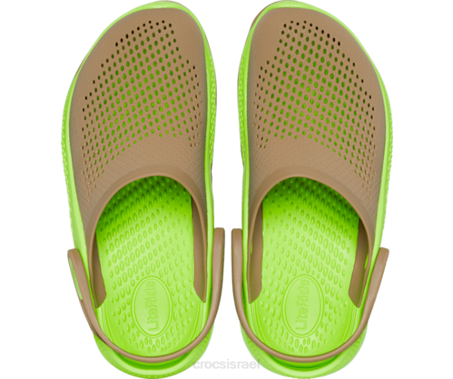 נעליים il Crocs נשים סתימת ליטרייד 360 אומברה חאקי/מולטי 2DZ4147