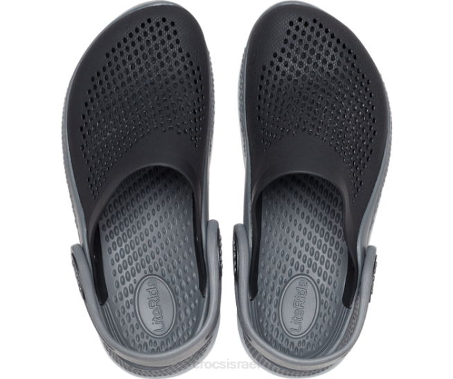 נעליים il Crocs ילדים סתימת ליטרייד 360 שחור/אפור צפחה 2DZ4554