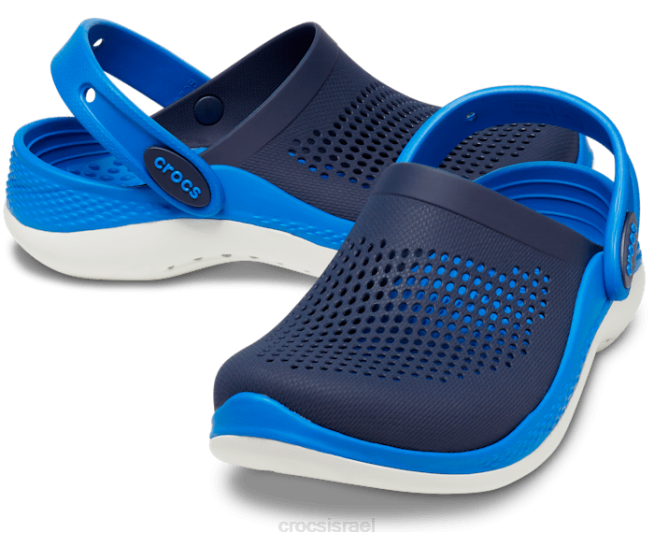 נעליים il Crocs ילדים סתימת ליטרייד 360 חיל הים/קובלט בהיר 2DZ4555