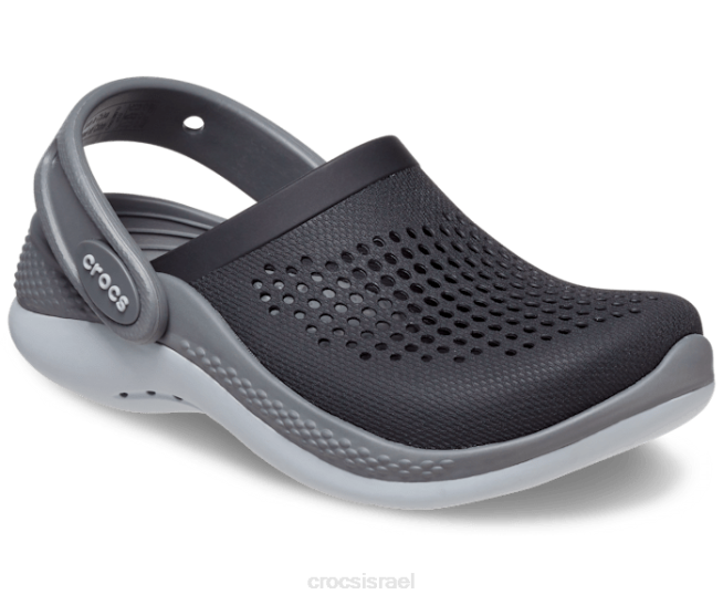 נעליים il Crocs ילדים סתימת ליטרייד 360 שחור/אפור צפחה 2DZ4565