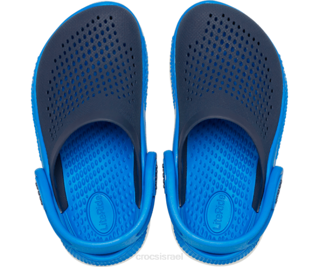 נעליים il Crocs ילדים סתימת ליטרייד 360 חיל הים/קובלט בהיר 2DZ4566