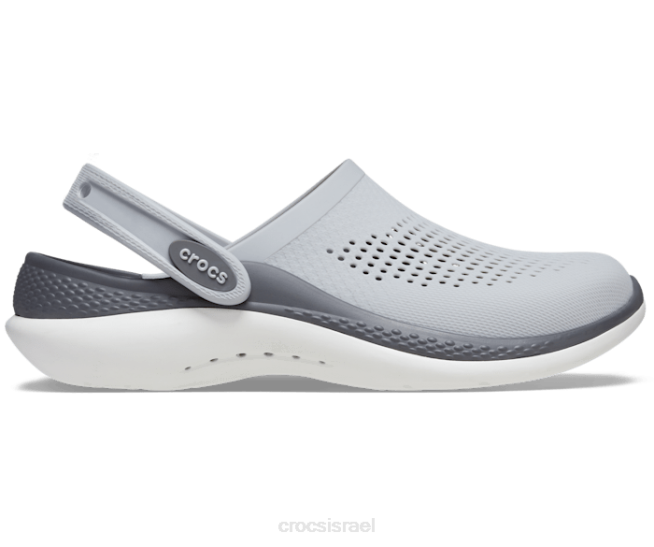 נעליים il Crocs נשים סתימת ליטרייד 360 אפור בהיר/אפור צפחה 2DZ468