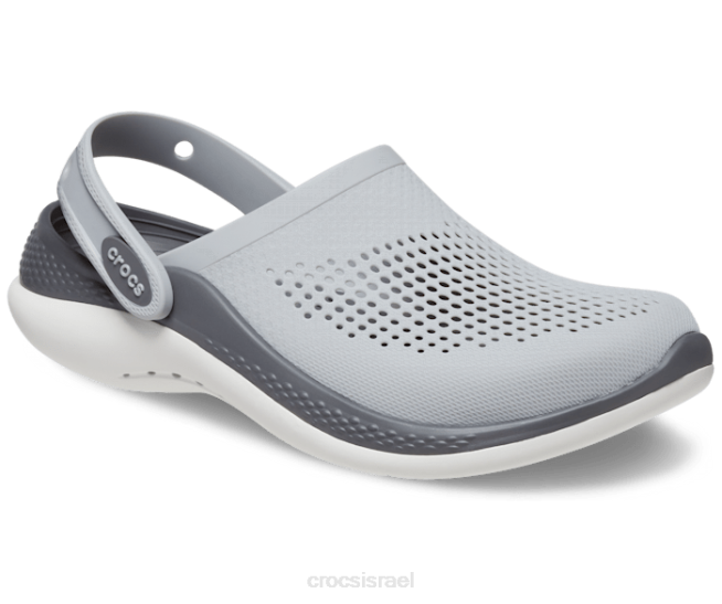 נעליים il Crocs נשים סתימת ליטרייד 360 אפור בהיר/אפור צפחה 2DZ468