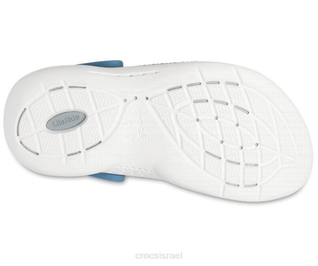 נעליים il Crocs נשים סתימת ליטרייד 360 פלדה כחולה/מיקרו-שבב 2DZ469