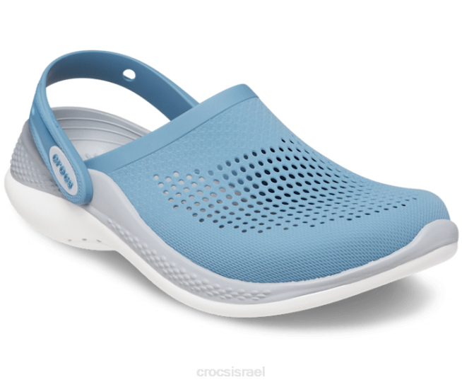 נעליים il Crocs נשים סתימת ליטרייד 360 פלדה כחולה/מיקרו-שבב 2DZ469