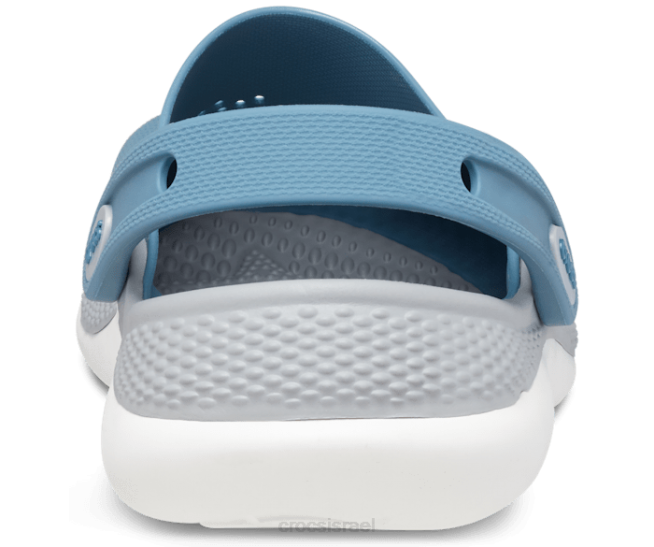 נעליים il Crocs נשים סתימת ליטרייד 360 פלדה כחולה/מיקרו-שבב 2DZ469