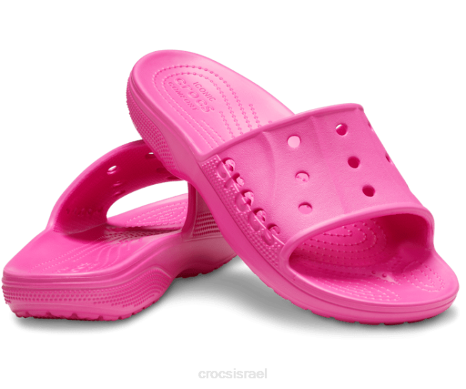 נעליים il Crocs גברים מגלשת Baya II ורוד חשמלי 2DZ4462