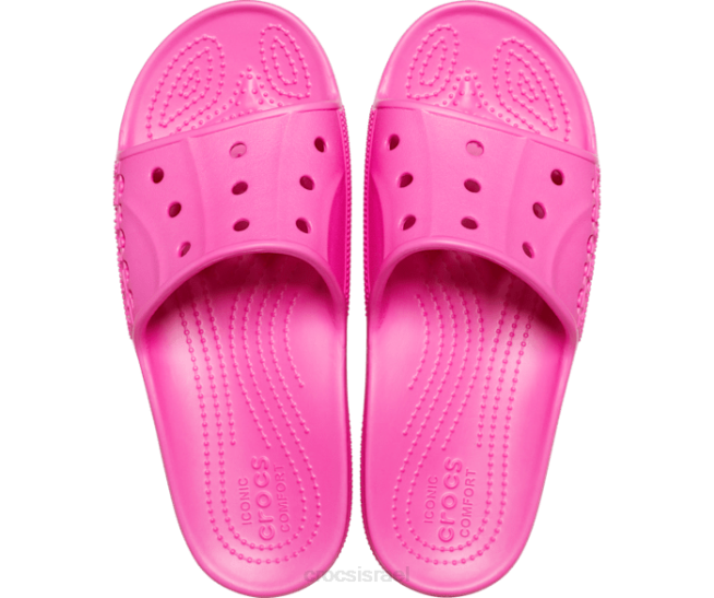 נעליים il Crocs גברים מגלשת Baya II ורוד חשמלי 2DZ4462