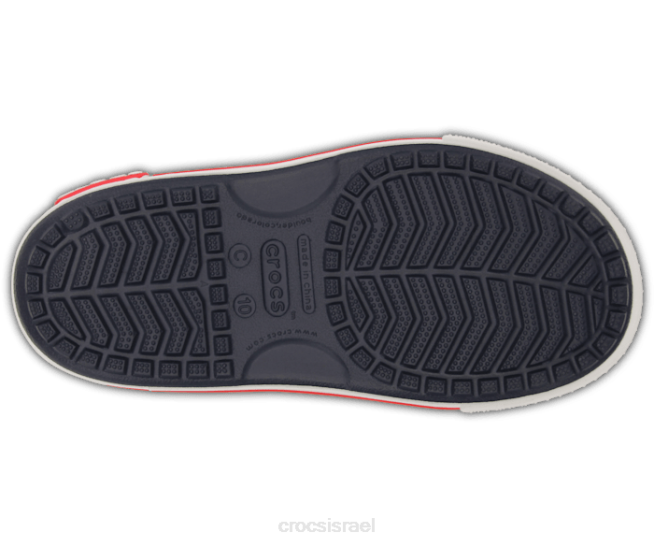 נעליים il Crocs ילדים סנדל להקה II לגיל הרך חיל הים/לבן 2DZ4700