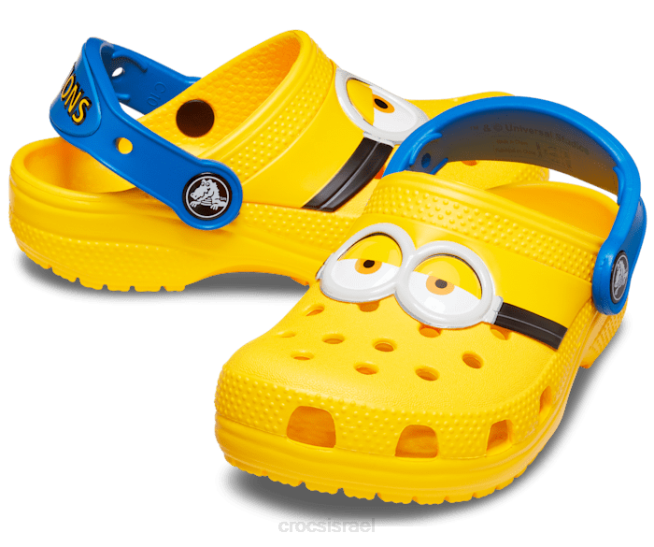 נעליים il Crocs ילדים כיף מעבדה קלאסית I am minions clog צהוב 2DZ4564
