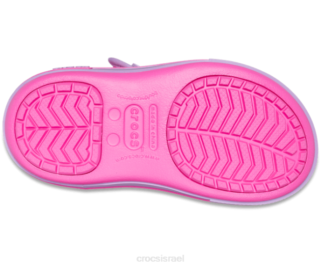 נעליים il Crocs ילדים מגף משבים של band ii.5 ורוד חשמלי/סחלב 2DZ4661