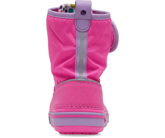 נעליים il Crocs ילדים מגף משבים של band ii.5 ורוד חשמלי/סחלב 2DZ4661