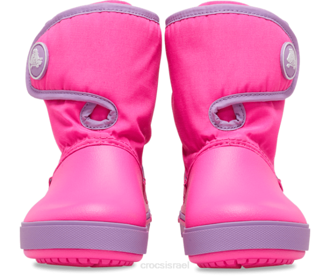 נעליים il Crocs ילדים מגף משבים של band ii.5 ורוד חשמלי/סחלב 2DZ4661