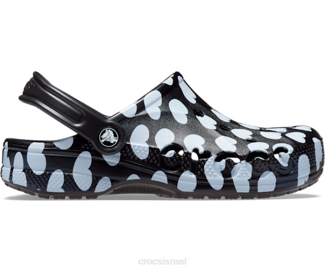 נעליים il Crocs נשים קבקב מודפס עונתי של baya לבן שחור 2DZ4178