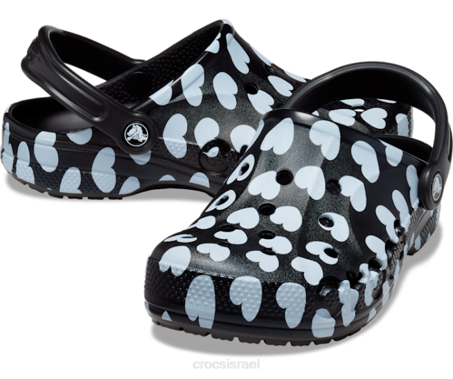נעליים il Crocs נשים קבקב מודפס עונתי של baya לבן שחור 2DZ4178