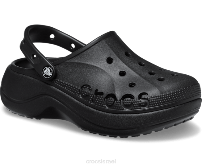 נעליים il Crocs נשים סתימת פלטפורמת baya שָׁחוֹר 2DZ490