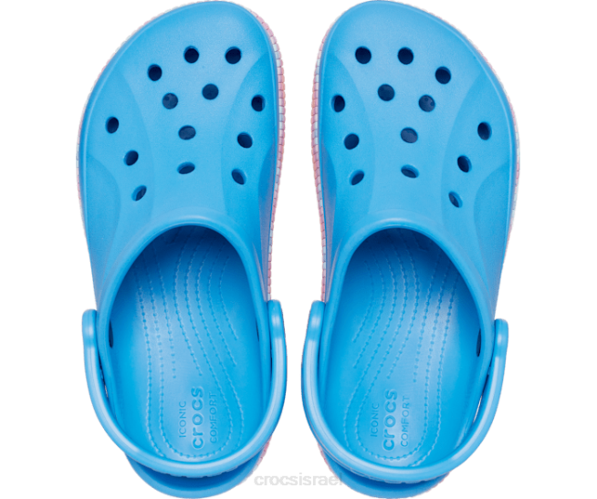 נעליים il Crocs נשים קבקב להקת bayaband שברון פודרה כחול/רב 2DZ4146