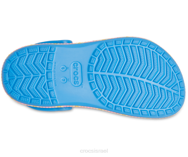 נעליים il Crocs נשים קבקב להקת bayaband שברון פודרה כחול/רב 2DZ4146