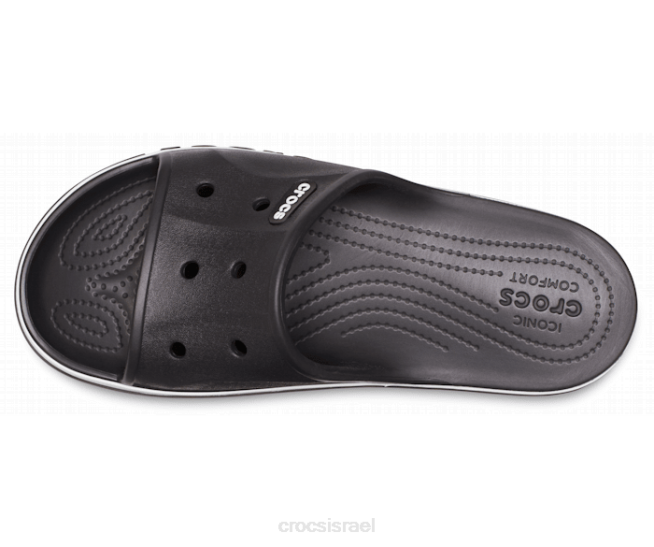 נעליים il Crocs גברים מגלשת bayaband לבן שחור 2DZ4448