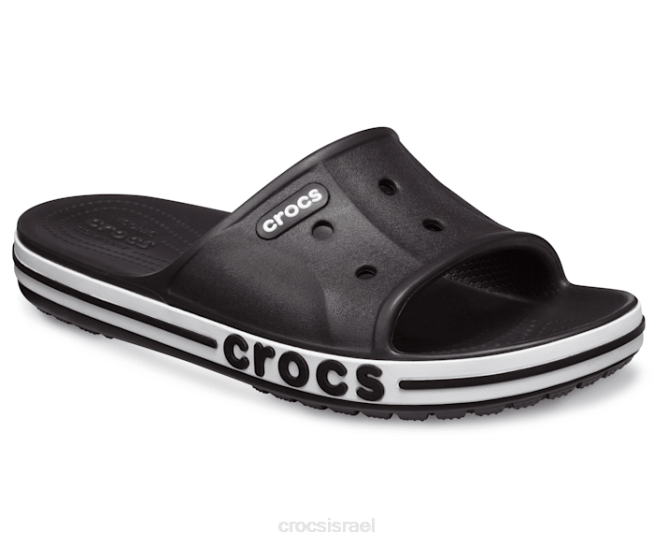 נעליים il Crocs גברים מגלשת bayaband לבן שחור 2DZ4448