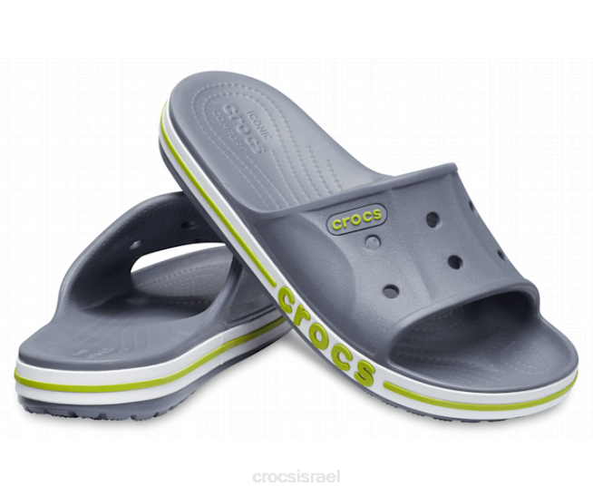 נעליים il Crocs גברים מגלשת bayaband ירוק פחם/וולט 2DZ4449