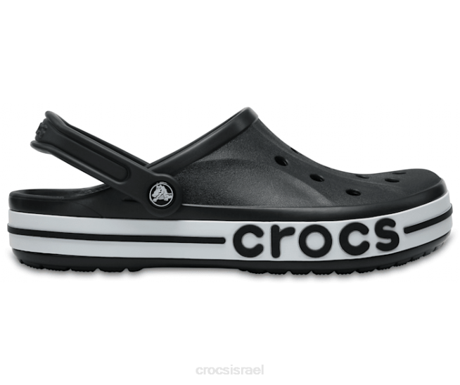 נעליים il Crocs נשים סתימת bayaband לבן שחור 2DZ445