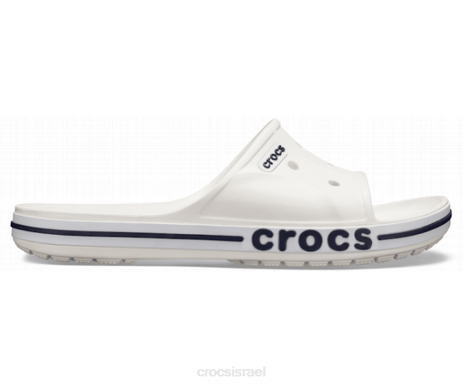 נעליים il Crocs גברים מגלשת bayaband לבן/צי 2DZ4450