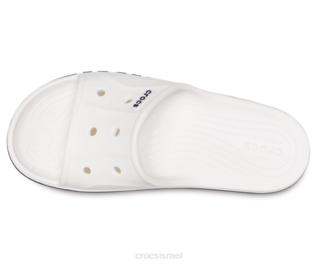 נעליים il Crocs גברים מגלשת bayaband לבן/צי 2DZ4450