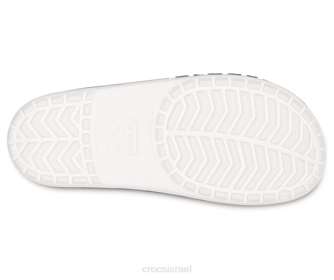 נעליים il Crocs גברים מגלשת bayaband לבן/צי 2DZ4450