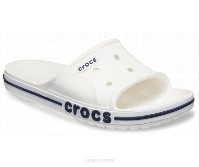 נעליים il Crocs גברים מגלשת bayaband לבן/צי 2DZ4450