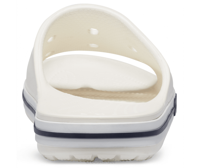 נעליים il Crocs גברים מגלשת bayaband לבן/צי 2DZ4450