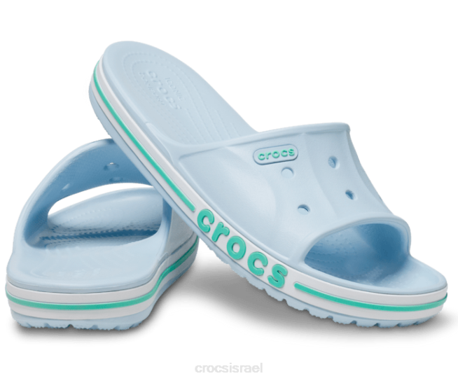 נעליים il Crocs גברים מגלשת bayaband כחול מינרלי/פיסטוק 2DZ4453