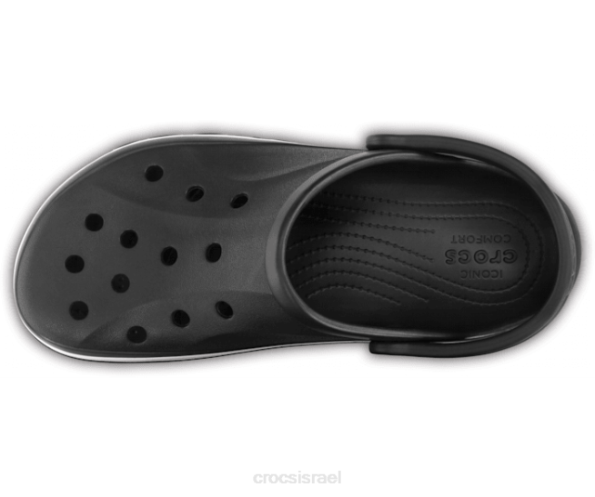 נעליים il Crocs נשים סתימת bayaband לבן שחור 2DZ445